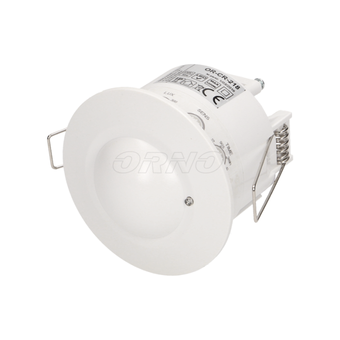 OR-CR-218 Mikroviļņu sensors, 1200W, 5.8GHz, IP20, det.r.360°; mounting diam60m