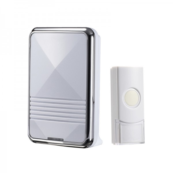 411-107 Zvans Wireless doorbell, 36 melodies, 70 db, 80 m, auto learning codes, LED light