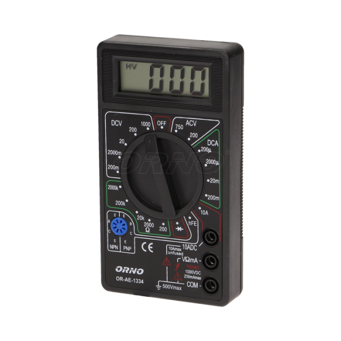 OR-AE-1334 Testeris voltage ACandDC, resistance ,current,transistors,diode voltage