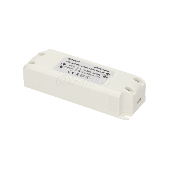 OR-ZL-1615 AC/DC 30W LED TRANSFORMĀTORS 12V