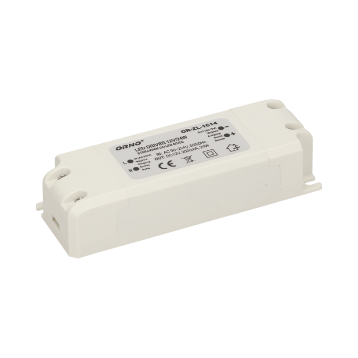 OR-ZL-1614 AC/DC 24W LED TRANSFORMATORS 12V