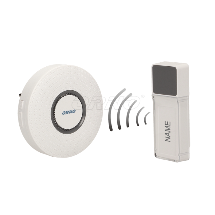 OR-DB-FX-130 TORINO AC wireless doorbell, 230V with learning system