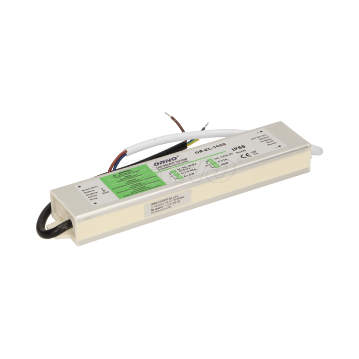 OR-ZL-1605 12V, 50W, IP67 LED TRANSFORMĀTORS