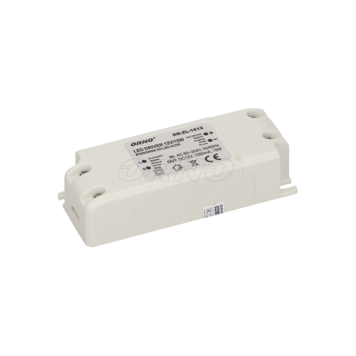 OR-ZL-1612 AC/DC 15W LED TRANSFORMATORS 12V