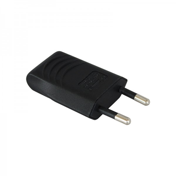 290-602 Plug EURO ,black, 250V, 2,5 A , EURO Dakša melna