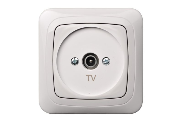 IAL1-01 A/B zemapmet. Rozete TV balta ALFA