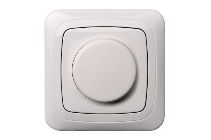 IŠR004A-01 A/B 600W regulātors bez ram. balta ALFA