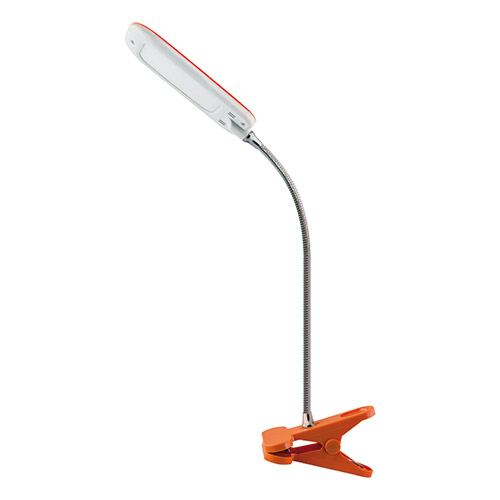 02865 DORI LED ORANGE CLIP galda lampa ar klipsi oranza