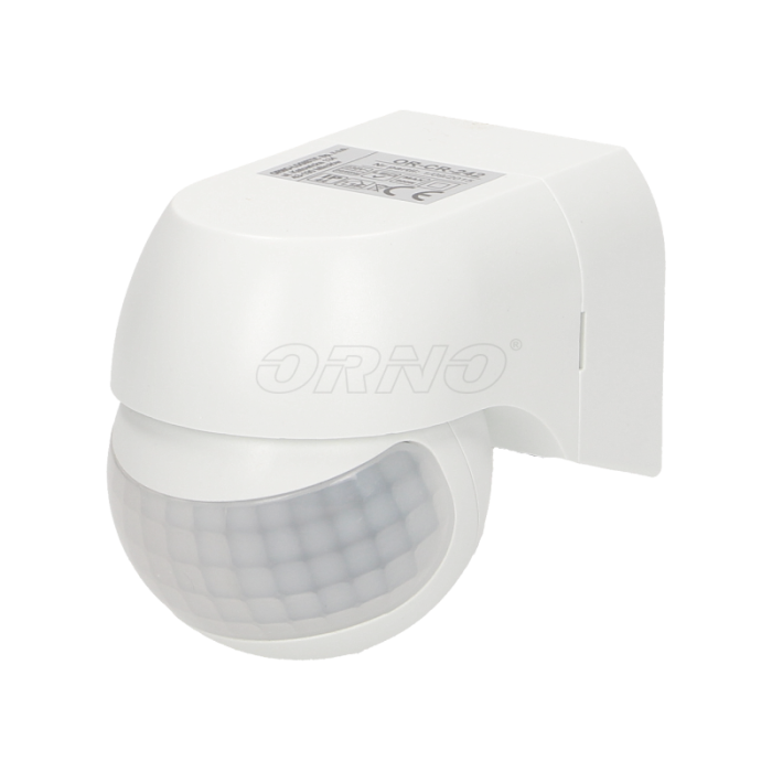 OR-CR-242 Kustibas sensors,detection range 180 degree, 15m; IP44; max.load 800W balts