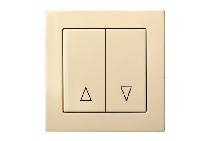 IJZ10-001-01 E/S Blind control push buttons without frame