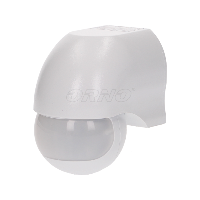 OR-CR-204/W Infrasarkanais kustības sensors180 GR;1200W;IP44;darbojas ar LED.balts