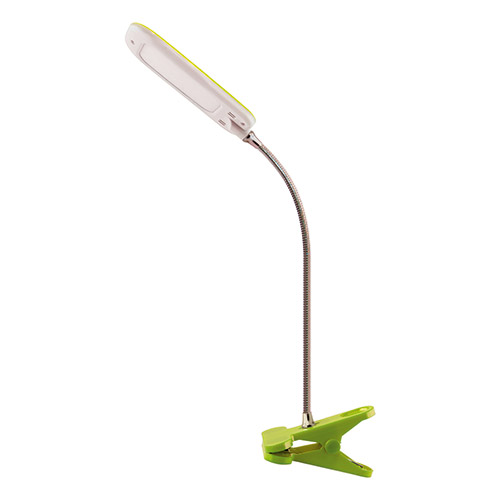 2868 DORI LED GREEN CLIP galda lampa ar klipsi  zaļa