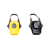 SILICONE LAMPS 2pcs BLACK-YELLOW