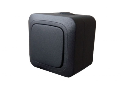 PJ1-10-008 J HERMI virsamet.slēdzis IP44/melns