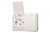 IKL16-006 B HERMI zemapmet.2-viet.ligzda ar zem.IP44/balts IKL16-006 B HERMI zemapmet.2-viet.ligzda ar zem.IP44/balts