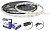 405-205 LED lente  (60 LED/m) ,RGB, 5 m,14.4W/m (72W/ 5m) , 24 poz controleris+adapteris 6 A, IP65,