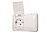 IKL16-006 B HERMI zemapmet.2-viet.ligzda ar zem.IP44/balts