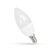 LED Spuldze C37 svece  230V/50HZ 6W  470lm Ra>80 3000K E14