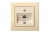 IKL001-01 E/S EPSILON 1 vietīga datora ligzda RJ45,6kat,b/r,smilš