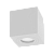 AD-OD-6143WGU10 MEGY DLS GU10, griestu gaismeklis IP54, 50W, kvadrats, balts