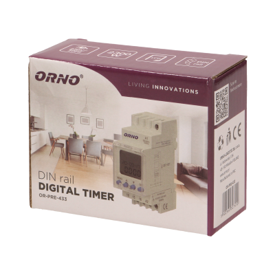 OR-PRE-433 DIN RAIL TIME PROGRAMMER  TAIMERIS