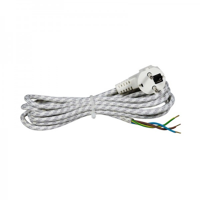 0333 Cable HO3RT-H 3G0,75/2m pīts vads ar dakšu