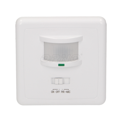 OR-CR-206 Kustību un skaņas sensors, 500W, IP20; detection range 160°