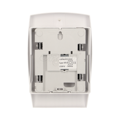 053/BI Divtoņu zvans 230V; balts