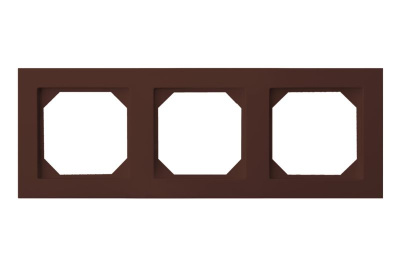 K14-245-03 E/R Trīsvietīgs rāmis/brūns