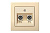 ITVL2-01 E/S TV socket (ending) 2-way, without frame