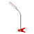 02866 DORI LED RED CLIP galda lampa ar klipsi sarkana