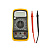 46043 Digitāls Multimeters DM 250 melns dzeltens Dig.l multimetrs mērīšanai Al.v.100 mV - 300