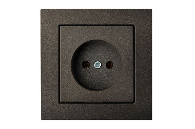 IKL16-304-01 E/J ligzda bez zeme bez rām/melns